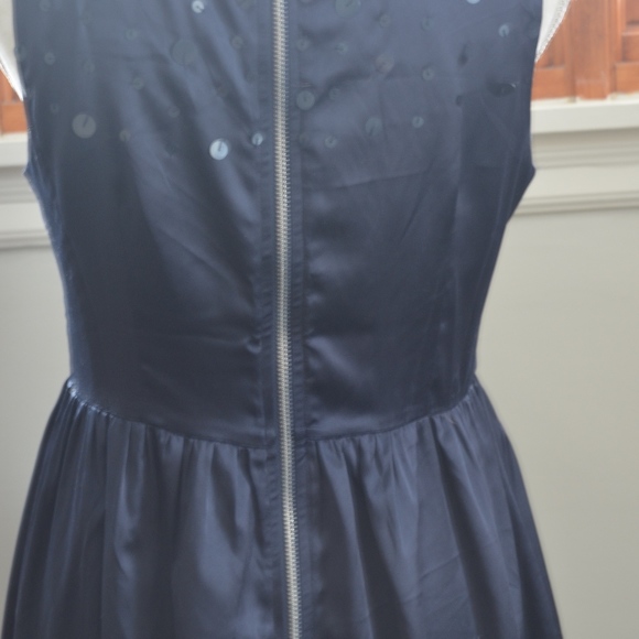 navy skater dress - Picture 6 of 8